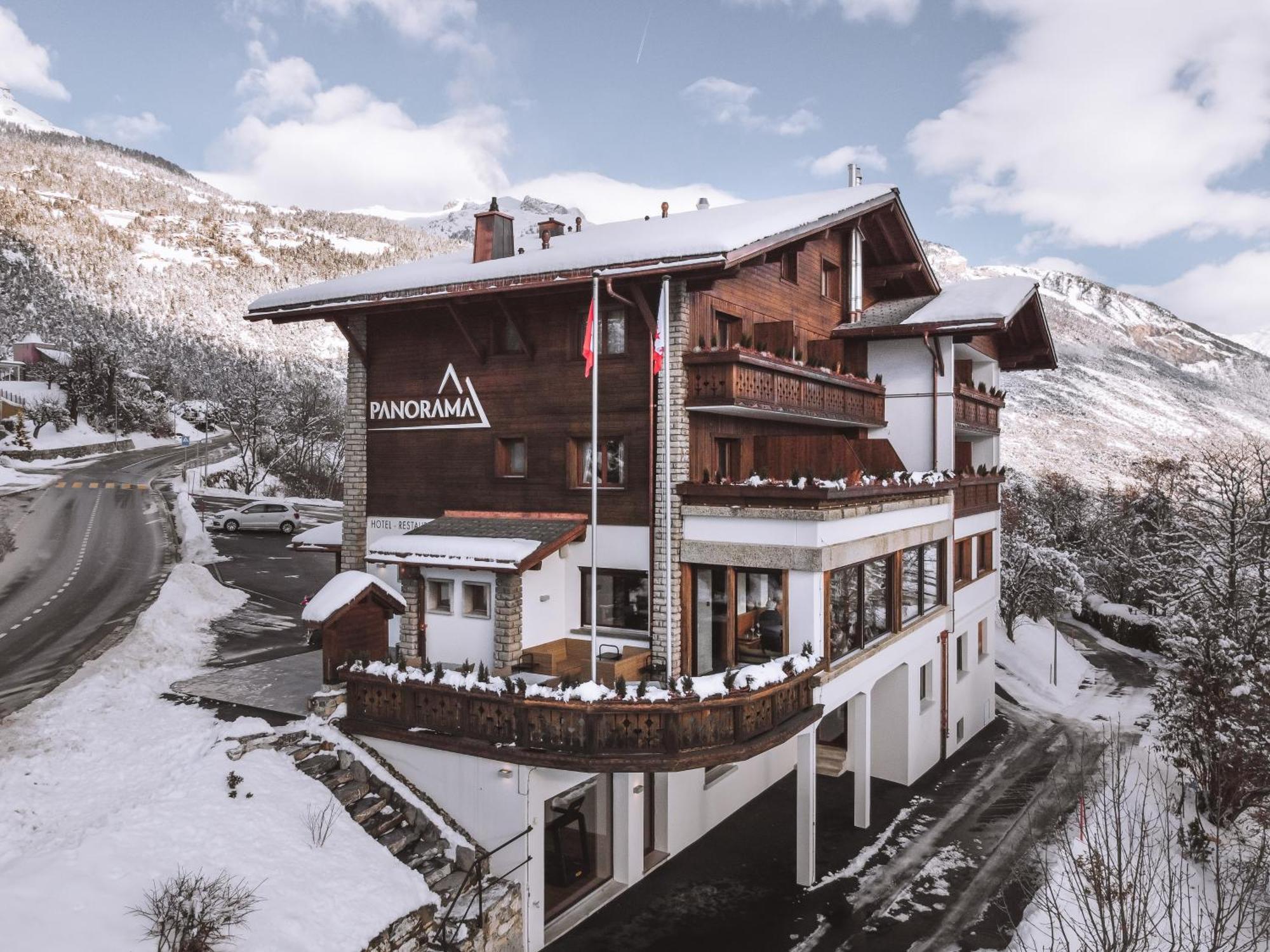 Hotel Panorama Crans Montana Crans-Montana Exterior foto